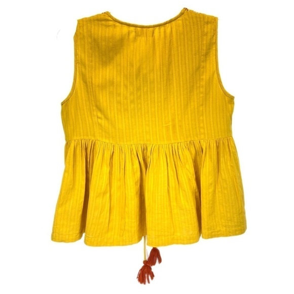 👚 ALTAR’D STATE || Sleeveless Boho Tassel Top- - Picture 2 of 5